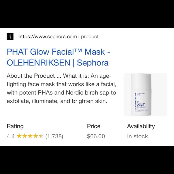 NIB Ole Henriksen PHAT Glow Facial - Picture 4 of 6